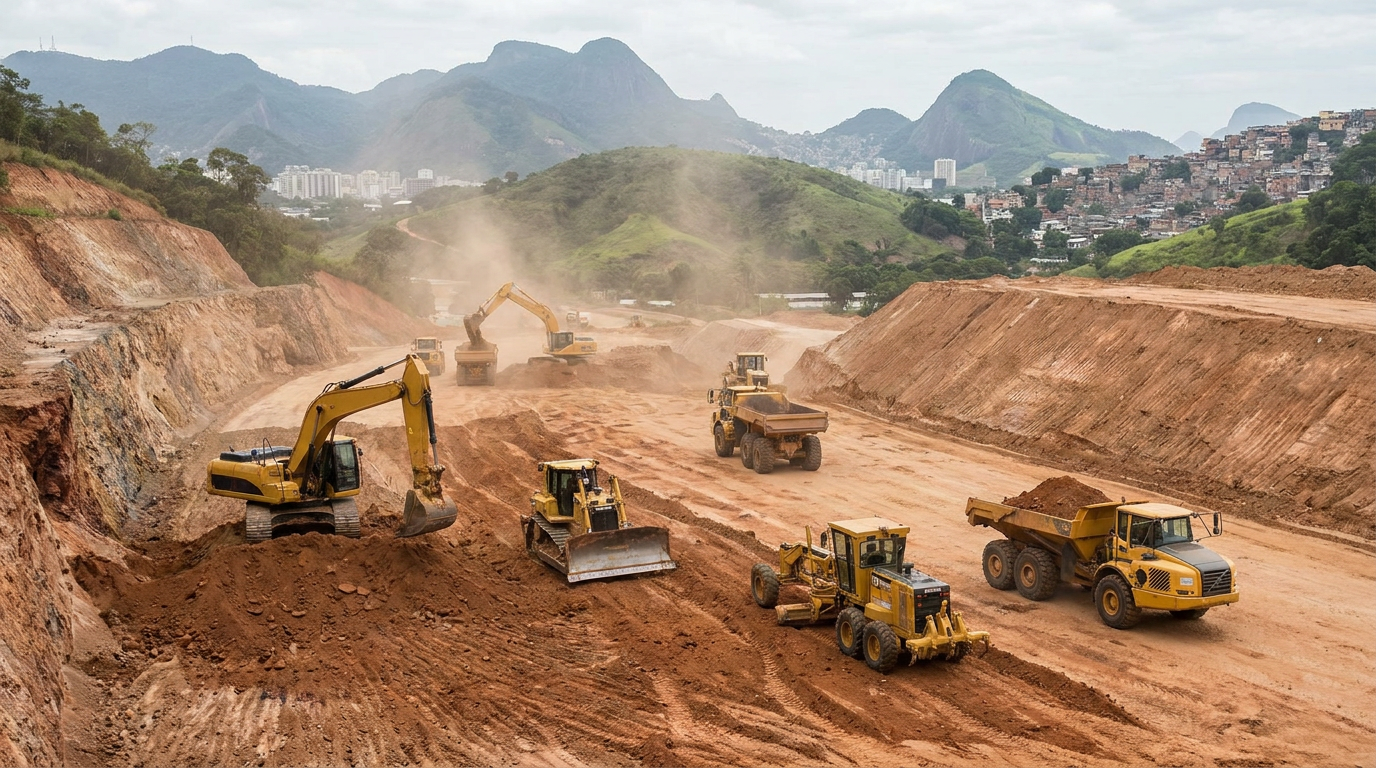 Terraplenagem no Rio de Janeiro: Obras, Etapas e Contratação